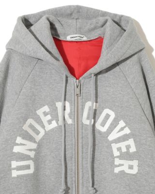 コットン裏起毛ジップアップパーカー | UNDERCOVER Pre
